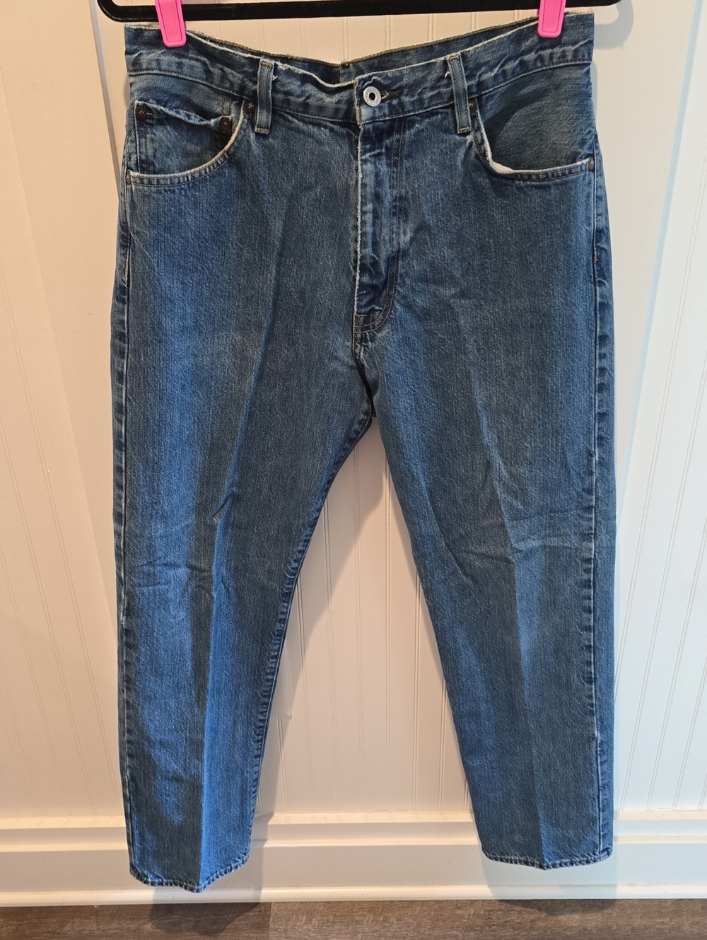 Vintage Polo by Ralph Lauren Men's Relaxed Blue Denim Jeans